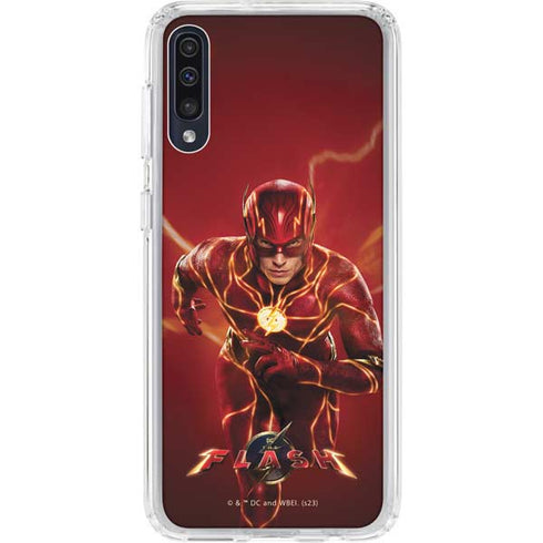 DC Comics The Flash Movie: The Fastest Man Alive Galaxy A50 Clear Case